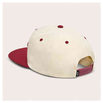 Oakley Mark III Hat - OSFM - Arctic White/Iron Red