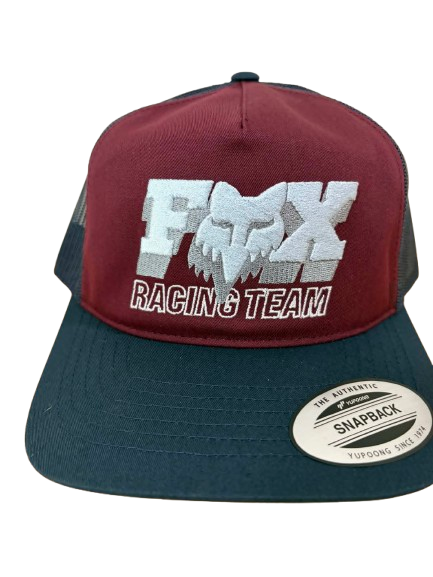 Cold Press Trucker -Dark Maroon