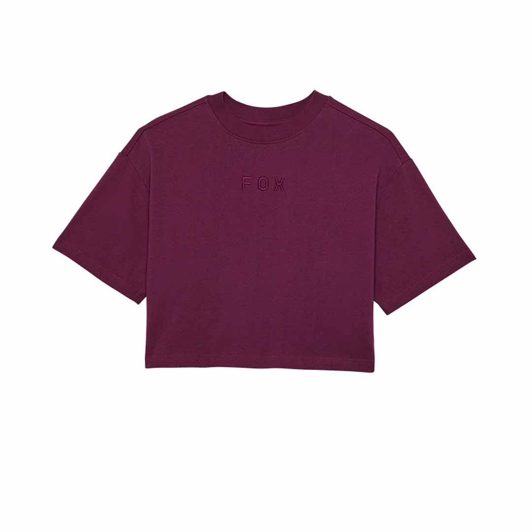 W WORDMARK OS CROP TEE